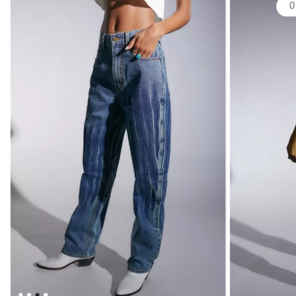 BDG Denim - BDG-Urban Outfiitters-High Rise Baggy Jean-Unique Wash-31